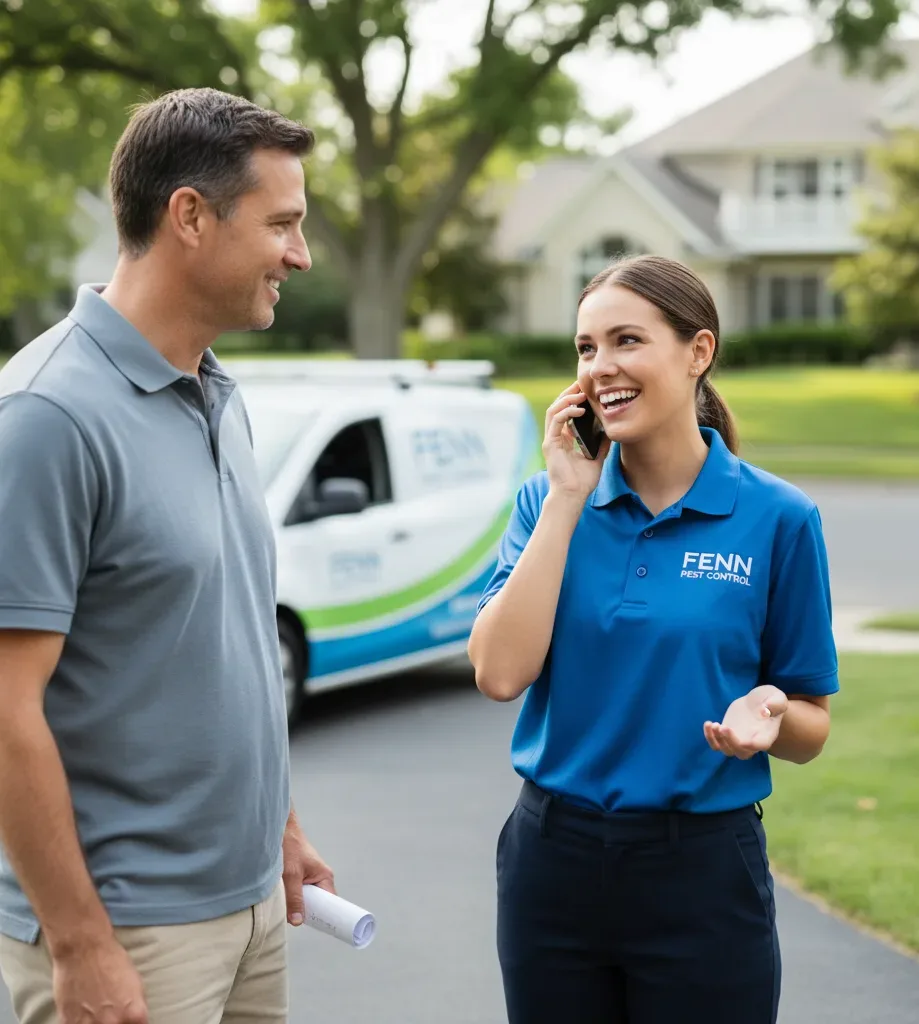Fenn Pest Control customer support in Hustisford